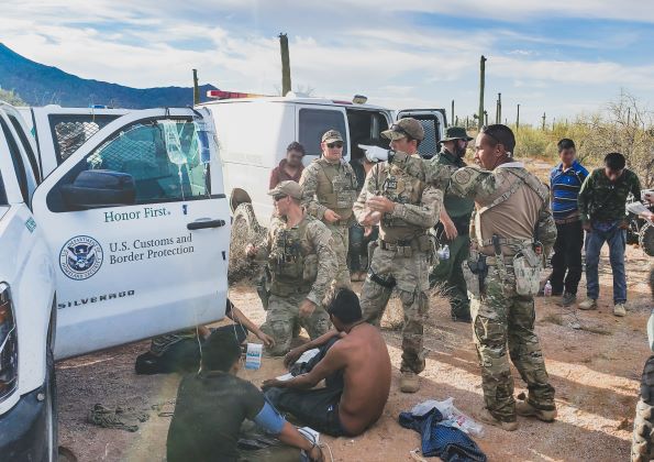 Agents rescued 26 migrants who were stranded south of Gila Bend