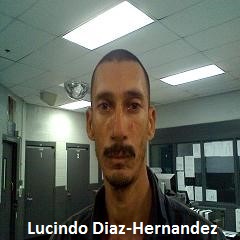booking photo of Diaz
