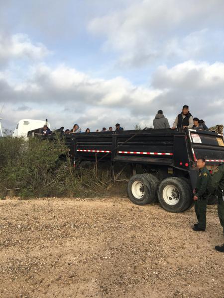 USBP apprehends 75 illegal aliens and narcotics
