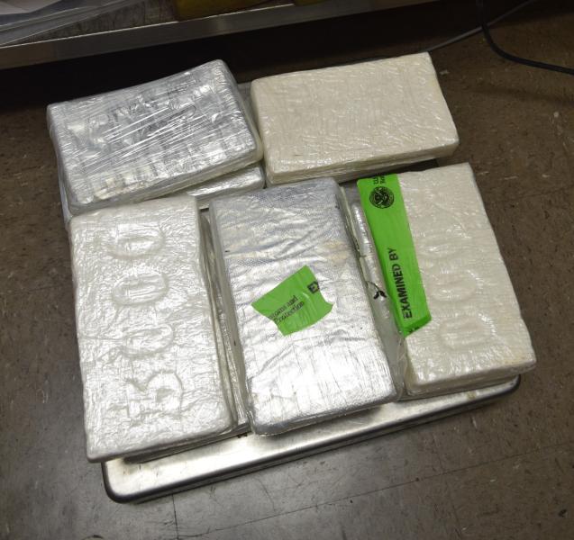 Packages containing nearly 28 pounds of cocaine seized by CBP officers at Brownsville Port of Entry
