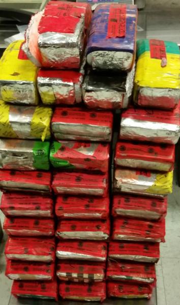 Packages containing 137 pounds of methamphetamine, 48 pounds of heroin seized by CBP officers at Laredo Port of Entry