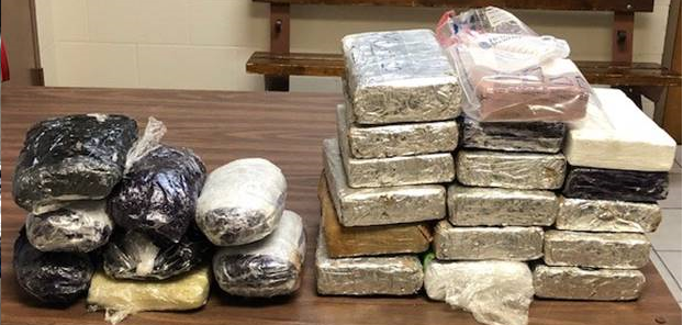 Packages containing nearly 19 pounds of heroin, 42 pounds of heroin discovered by CBP officers at Progreso International Bridge