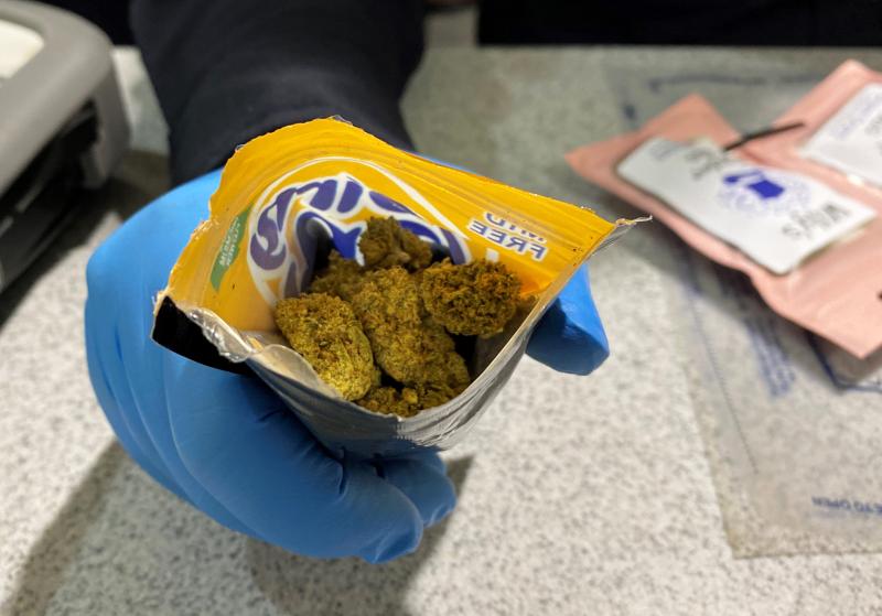 U.S. Customs and Border Protection officers at BWI Airport continue to see travelers in possession of marijuana and marijuana-based products, which remain illegal under federal narcotics laws.