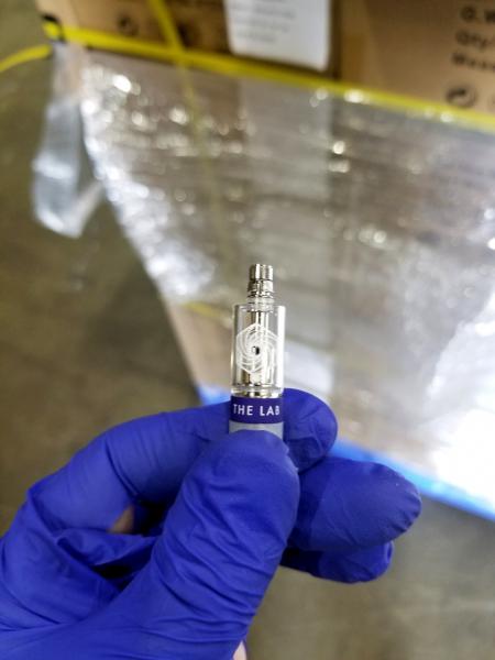 Customs and Border Protection officers at Washington Dulles International Airport seized a shipment of more than 50,000 THC atomizers on September 22, 2021, that were shipped from China to Manassas, Virginia.