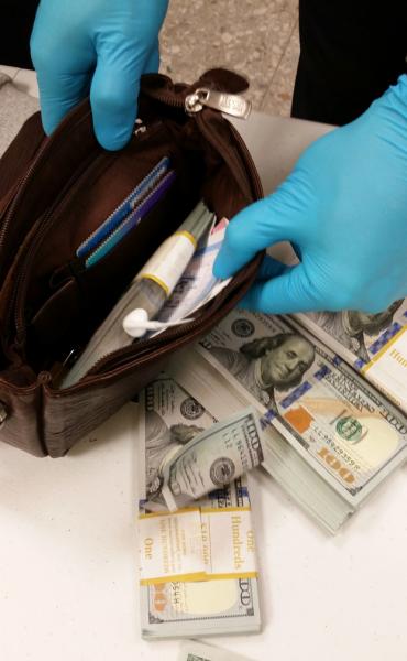 CBP Seizes Nearly $150K in Unreported Currency Officers intercept