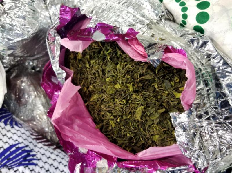 Customs and Border Protection officers seized 678 pounds of khat at Washington Dulles International Airport on November 9, 2020.