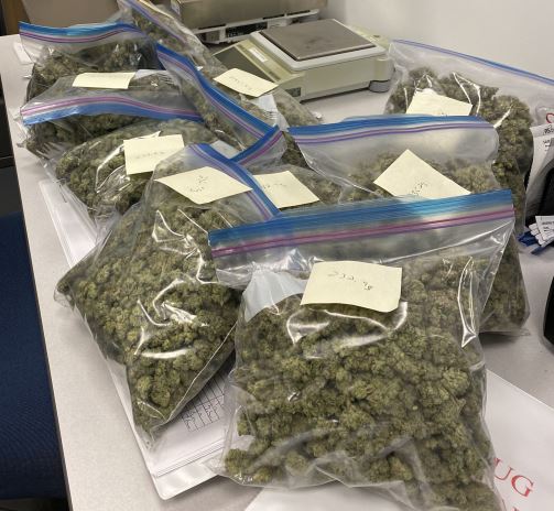 Marijuana seized at the Port of Massena, N.Y.