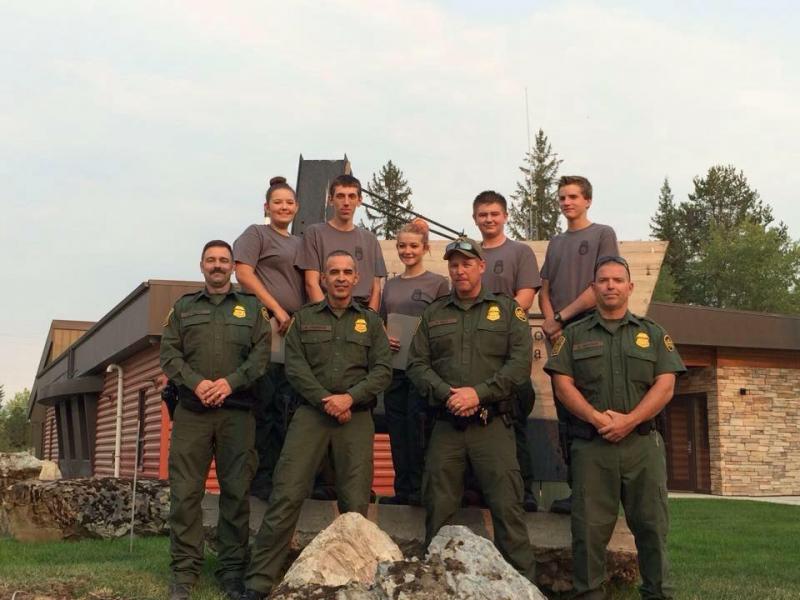 Bonners Ferry Border Patrol Graduates Inaugural Explorer Cadets Us