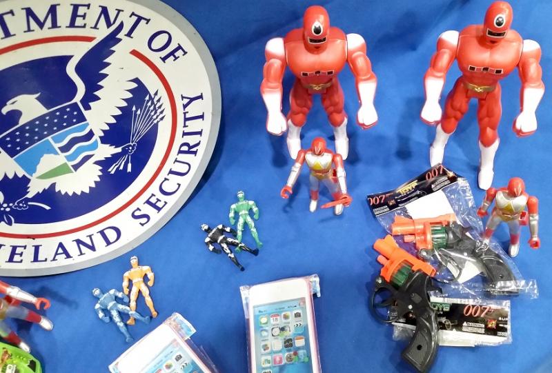 CBP Charleston seized counterfeit toys