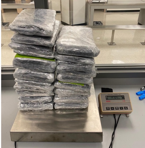 CBP Miami stops outbound weed