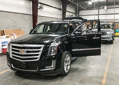CBP Norfolk recovered 2017 Cadillac