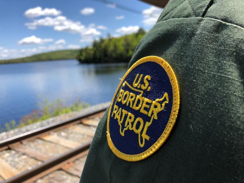 U.S. Border Patrol agent on patrol in Maine - June 2019