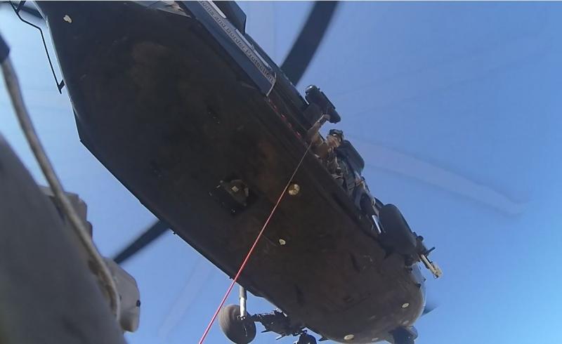 UH-60 hoist operation