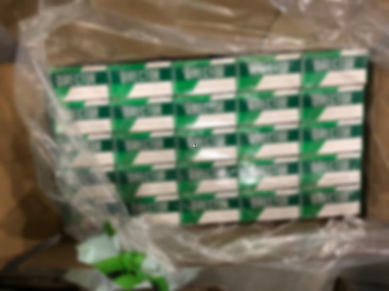 Counterfeit cigarettes seized by CBP and federal partners in Miami.