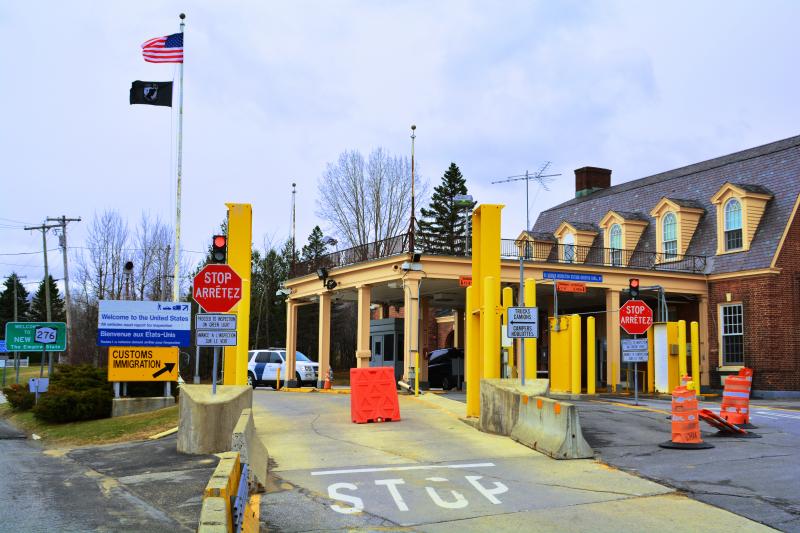 CBP border crossing at Overton Corners, N.Y. 