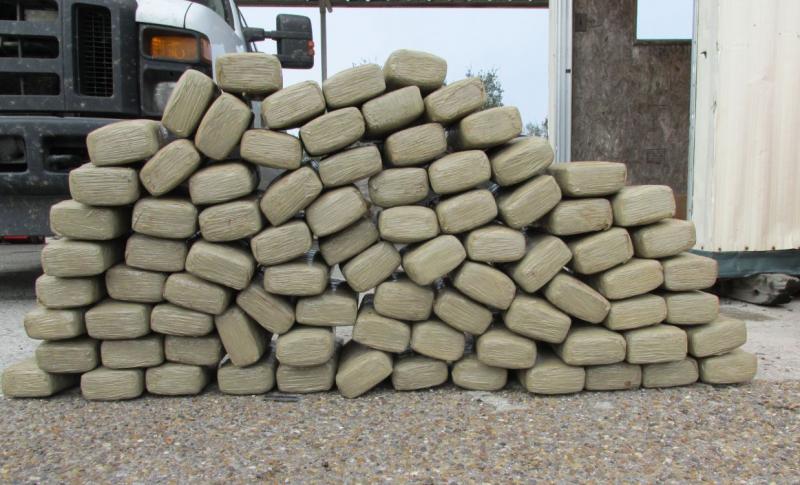 Over 1,700 pounds of marijuana seized by Border Patrol agents